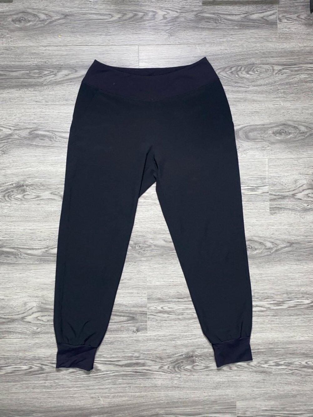 Patagonia Happy Hike Studio Pants Joggers Black STY21215SP17 Women's Size Small